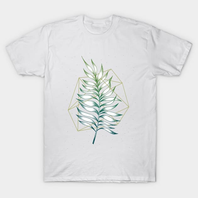 Geometry and Nature T-Shirt by Barlena